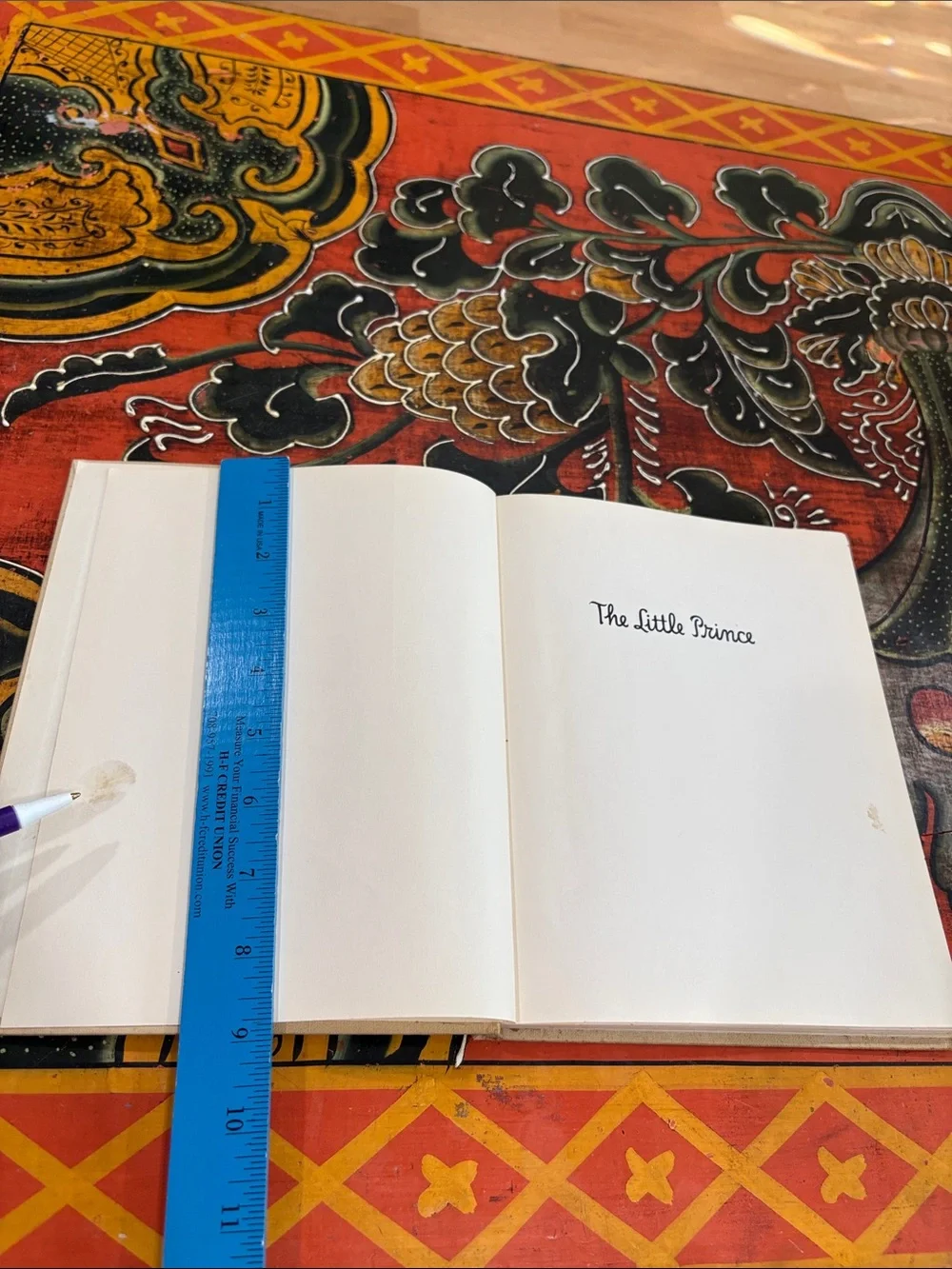 The Little Prince by Antoine De Saint -Exupery, First Edition 1943